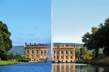 Chatsworth before and after